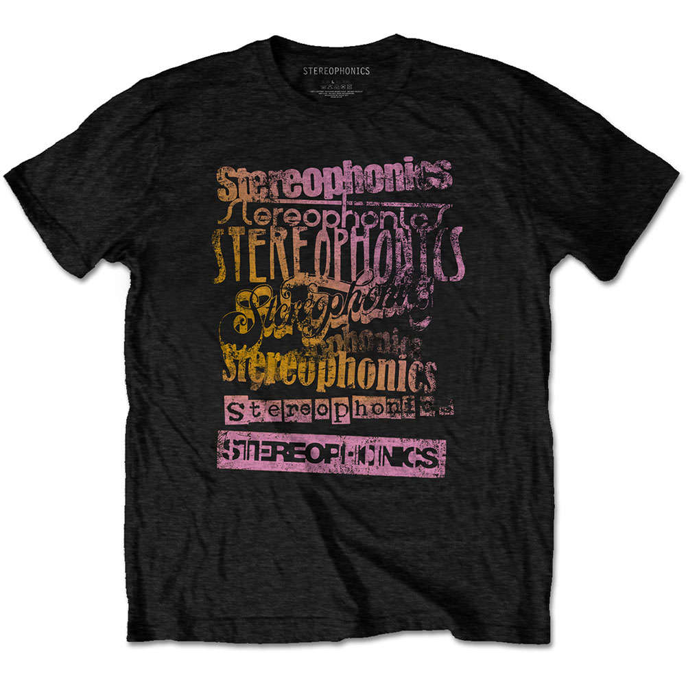 Stereophonics バンドTシャツ 2008年ツアー Stereophonics バンドTシャツ 2008年ツアー Stereophonics 【公式通販】