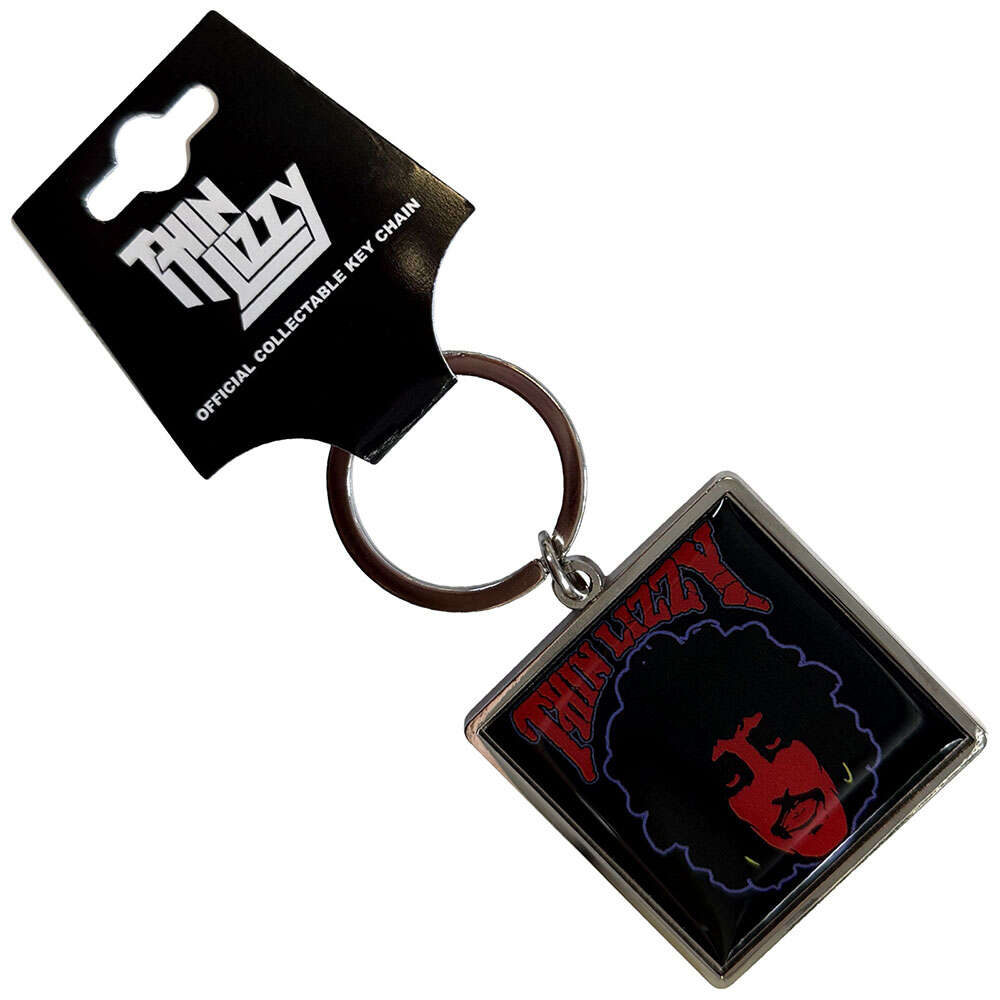 Thin Lizzy Keychain: Phil & Logo Red by Thin Lizzy (TLKEY03)