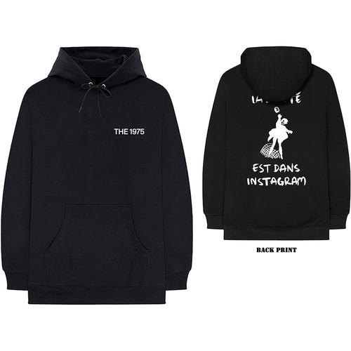 The 1975 Unisex Hoodie: Black Tour by The 1975
