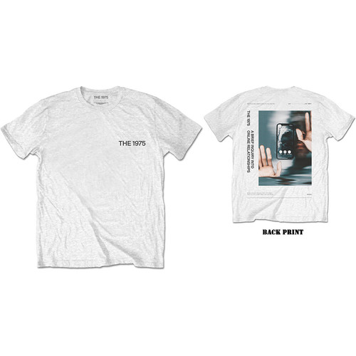 The 1975 Unisex T-Shirt: ABIIOR Side Face Time (Back Print) by The 1975