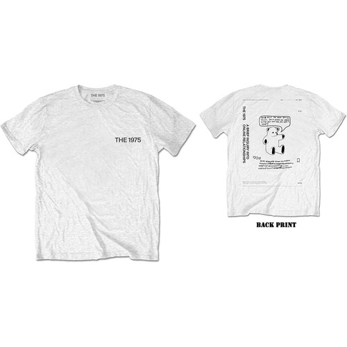 The 1975 Unisex Hoodie: Black Tour by The 1975