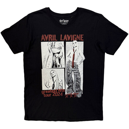 Avril Lavigne Unisex T-Shirt: Love Sux (Back Print) by Avril Lavigne