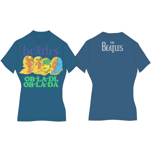 The Beatles Unisex Polo Shirt Abbigliamento Abbigliamento genere neutro per adulti Top e magliette Polo Drum Logo 