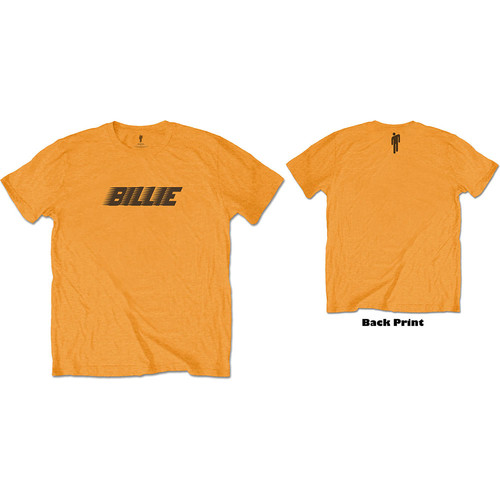 Billie Eilish Kids T-Shirt: Racer Logo & Blohsh (Back Print) by Billie  Eilish