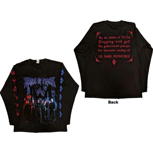 Cradle Of Filth Official Band T-Shirt - Cruelty And The Beast Logo, Men's Black Tee, Size S - View #4