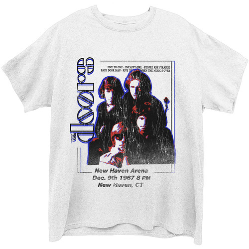 The Doors Unisex T-Shirt: Waiting For The Sun (Wash