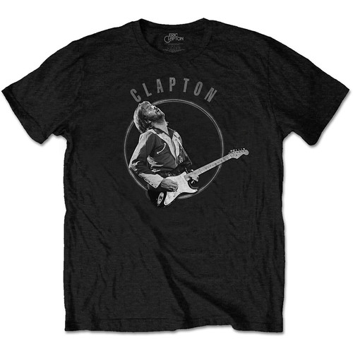 Eric Clapton Unisex T-Shirt: Vintage Photo by Eric Clapton