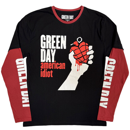 GREEN DAY Tシャツ American Idiot GREEN DAY バンドTシャツ ユニセックス : AMERICAN IDIOT / ロック
