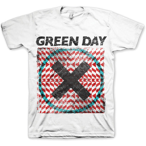 Green Day Unisex T-Shirt: Nimrod Breast Print (Back Print) by