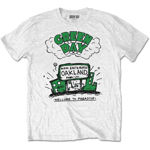 Green Day Merch Destroyed Warning Shirt - Sgatee