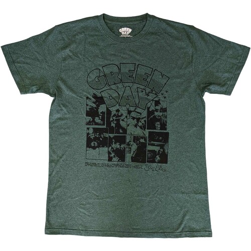 Green Day Unisex T-Shirt: Dookie Frames by Green Day