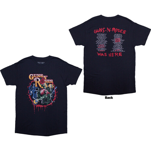Guns N' Roses Unisex T-Shirt: Use Your Illusion World Tour