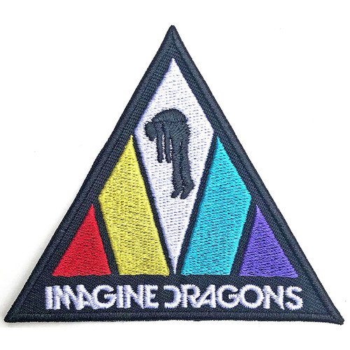 Imagine Dragons Standard Patch: Triangle Logo by Imagine Dragons ...
