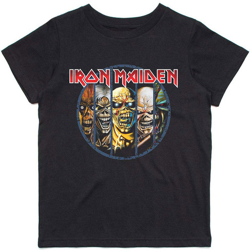 Maglietta Unisex Iron Maiden 'The Final Frontier Green' - Ufficiale, Colore Nero, Taglie Dalla S Alla XXL, Girocollo, Cotone