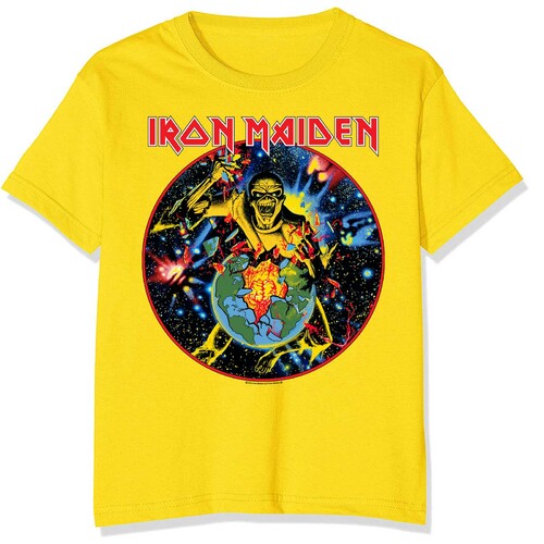 Iron Maiden Unisex T-Shirt: World Piece Tour Circle by Iron Maiden
