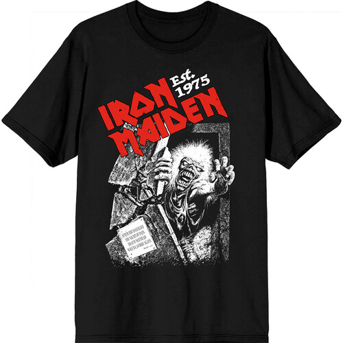 Iron Maiden Unisex T-Shirt: The Wicker Man Fire by Iron Maiden