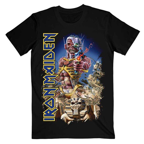 Iron Maiden Unisex T-Shirt: Somewhere Back in Time by Iron Maiden