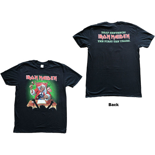 Iron Maiden Unisex T-Shirt: Somewhere Back in Time by Iron Maiden