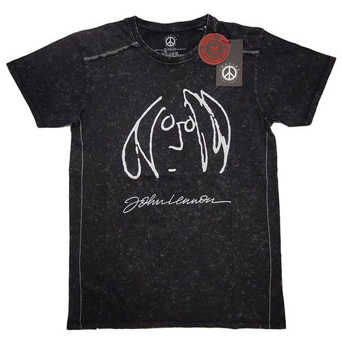 John Lennon Unisex T-Shirt: Self Portrait by John Lennon