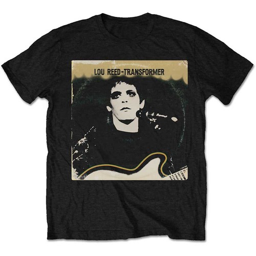 Lou Reed Unisex T-Shirt: Bleached Photo by Lou Reed
