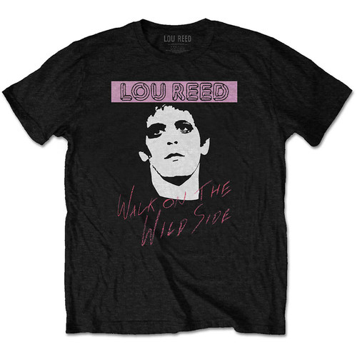 Lou Reed T-Shirt Transformer Track List Officiel – Gris Marl Rock Vintage XL