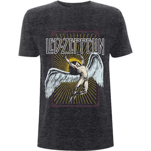 LED Zeppelin US 1975 Tour Bandiera Ufficiale Merce T-Shirt M/L/XL Nuovo - Foto 12