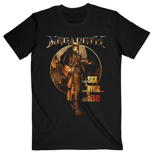 Megadeth Unisex T-Shirt: Crossed Swords by Megadeth