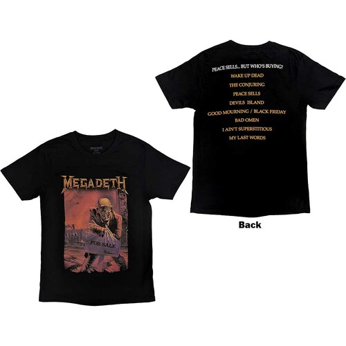 Megadeth Unisex T-Shirt: Crossed Swords by Megadeth