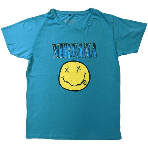 Official Nirvana Incesticide Logo T-Shirt – Unisex Brown Band Tee – Made From Recycled Cotton & Polyester