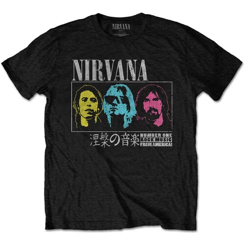 Nirvana Unisex T-Shirt: Japan! by Nirvana