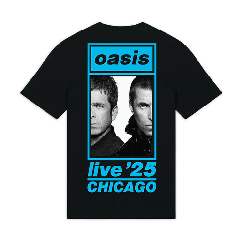 Oasis live'25 Tシャツ Logo Navy ロゴTシャツ 完売品 Oasis live'25 T