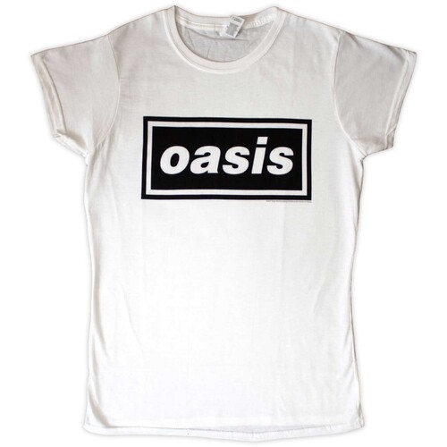 Oasis Unisex T-Shirt: Noel & Liam Boxed Photo by Oasis