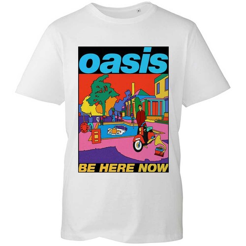 Oasis Unisex T-Shirt: Noel & Liam Boxed Photo by Oasis