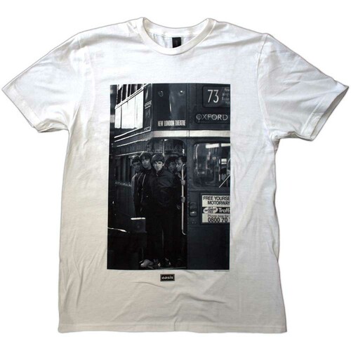 Oasis Unisex T-Shirt: Noel & Liam Boxed Photo by Oasis