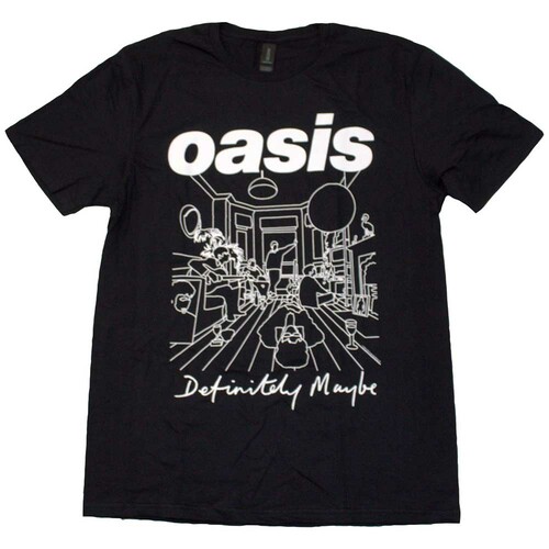 Oasis Unisex T-Shirt: Noel & Liam Boxed Photo by Oasis