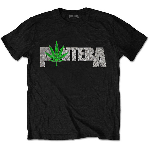 T-shirt Officiel Pantera 'Barbed' - Noir, Coton, Neuf Avec étiquettes, Coupe Regular