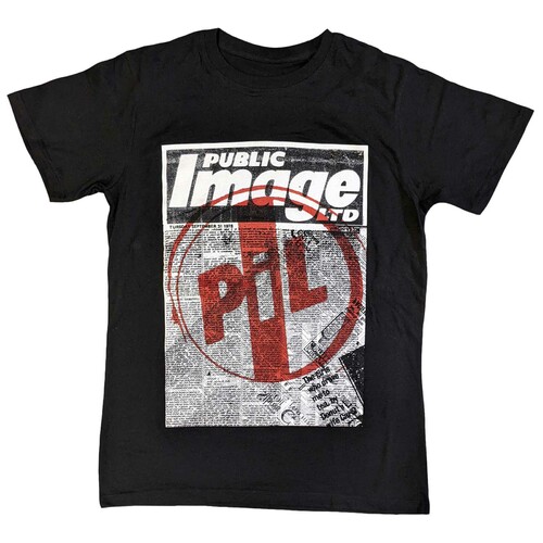 最安 Ltd) Image (Public PIL Unisex (Public PIL by Poster T-Shirt: ミュージシャン