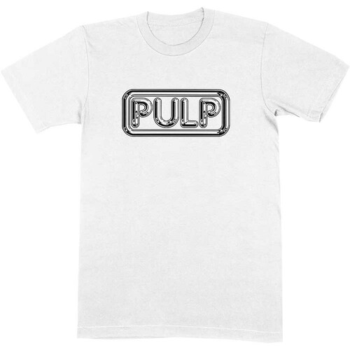Pulp T Shirt Different Class Band Logo Nuovo Ufficiale Uomo Nero Size M