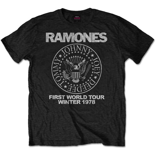 Ramones Unisex T-Shirt: Vintage Wings Photo by Ramones