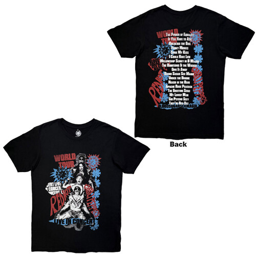 Red Hot Chili Peppers Unisex T-Shirt: Red Asterisk by Red Hot