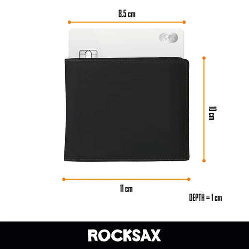 Rocksax Portafoglio Da Viaggio Sleep Token - Rosso E Nero - Unisex - Piccolo - In PU Con Cerniera E 5 Scomparti