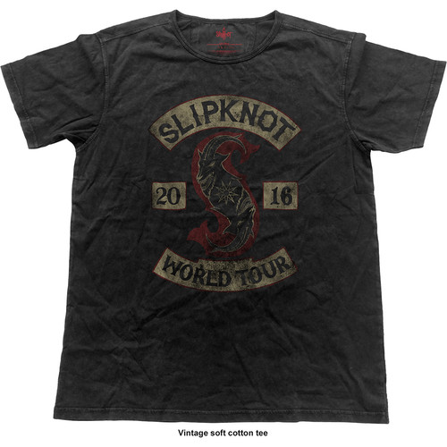 Slipknot T-Shirt Debut Album 19 Years da Uomo in Nero