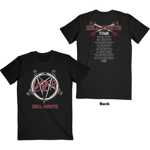 Slayer Tシャツ Slayer Unisex T-Shirt: Hell Awaits Tour (Back Print) by Slayer