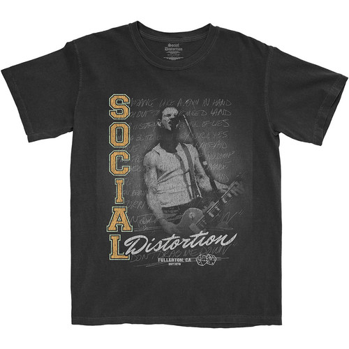 Social Distortion Unisex T-Shirt: Vintage 1979 by Social Distortion