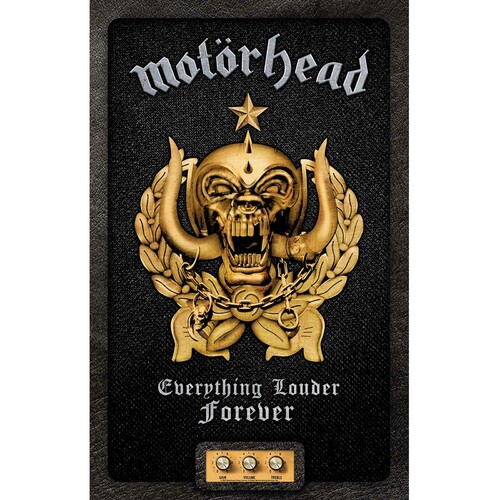 T-shirt Motörhead Golden England - Everything Louder Than Everything Else | Homme, 100% Coton, Manches Courtes, Noir - 11