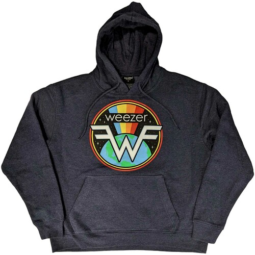 Maglietta Ufficiale Weezer Simbolo Logo – T-Shirt Unisex In Cotone, Nero - 3