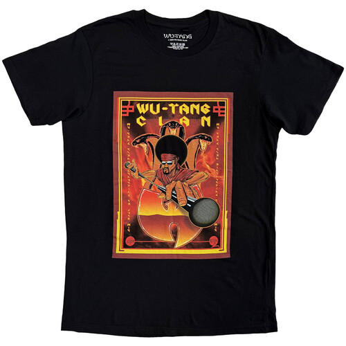 Wu-Tang Clan Unisex T-Shirt: Tour '23 Wu-Tang Forever (Back Print