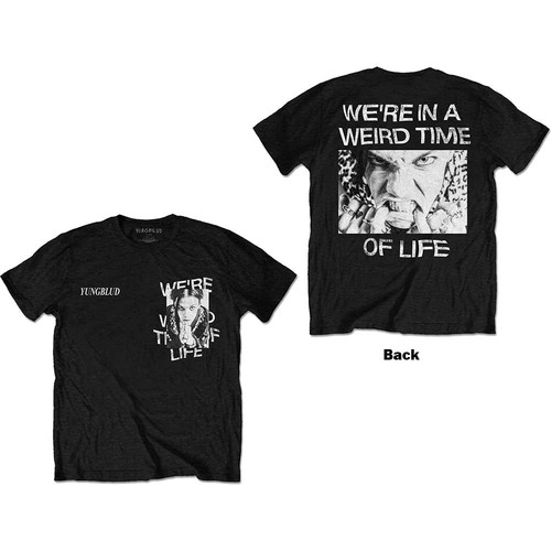 T-Shirt Officiel Yungblud 'Low Life' - Unisexe, Coton, Taille S à XXL - 13